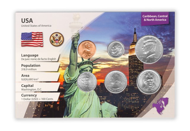 USA Coin Pack Front