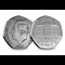 50P Shape Master Royal Residences 50Ps Kensington Palace OBV REV BU