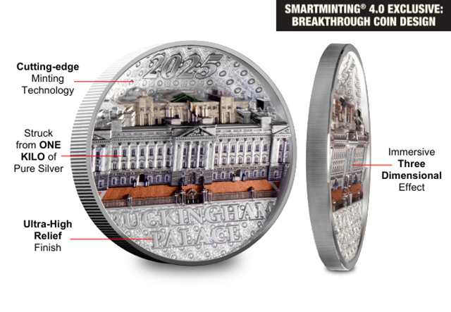 Buckingham Palace Masterpiece Silver Kilo Annotated