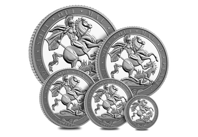 AT Falklands Silver Sovereign Set Images 1