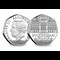 Jersey Royal Residences Silver Buckingham Palace 50P Obv Rev