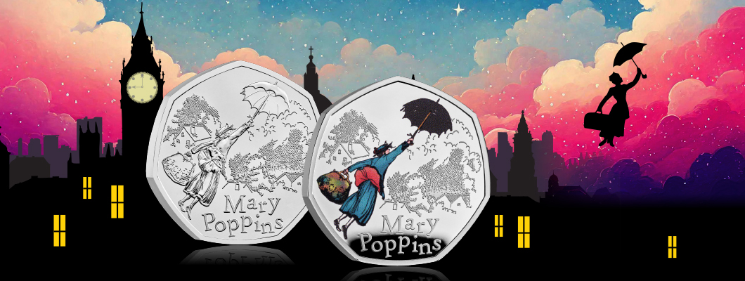 Mary Poppins 50P Coin Range