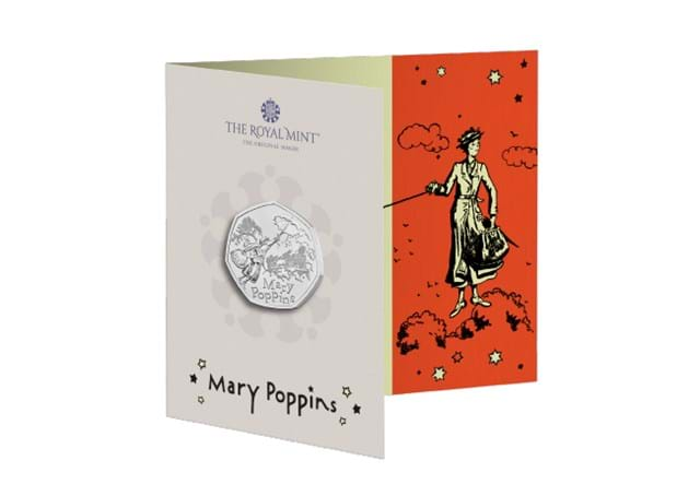 UK 2025 Mary Poppins 50P Coin Range Digital Assets (DY) 2