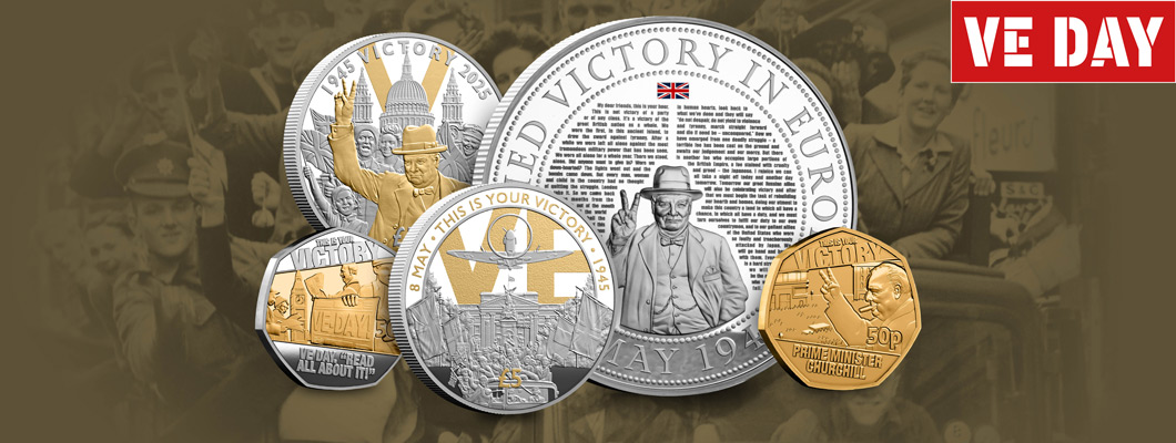 VE Day Coin Range