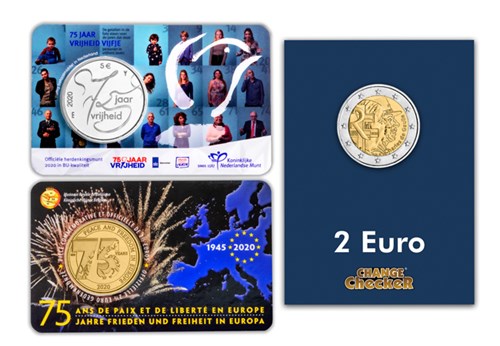 VE Day European Allied Coin Set Image 01