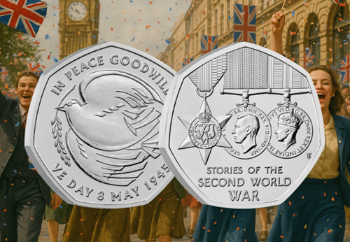 WWII 50P Pair