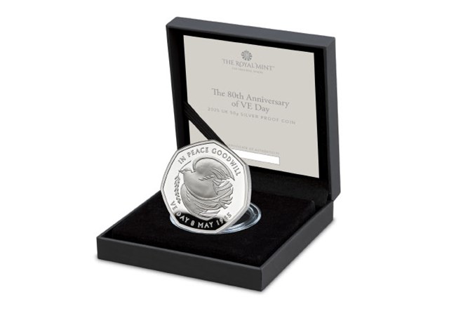 2025 80Th Anniversary Of VE Day 50P Product Images DN 6