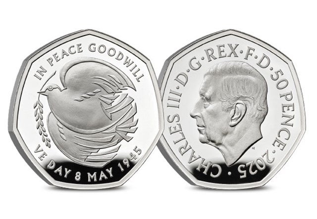 2025 80Th Anniversary Of VE Day 50P Product Images DN 5
