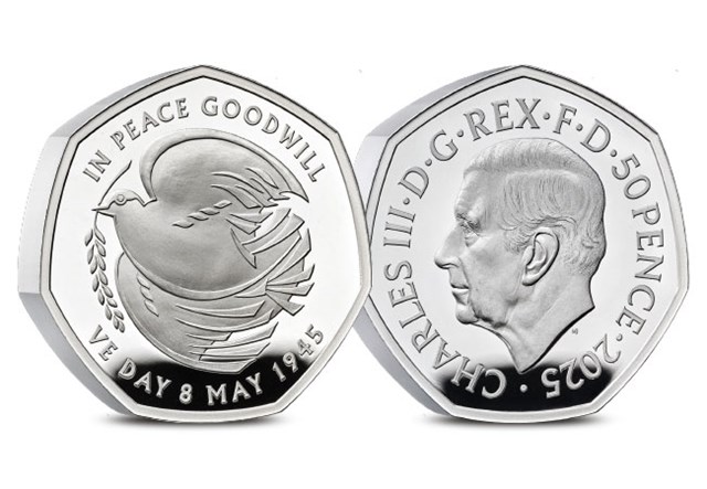 2025 80Th Anniversary Of VE Day 50P Product Images DN 9