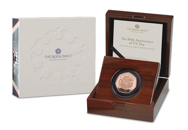 2025 80Th Anniversary Of VE Day 50P Product Images DN 17