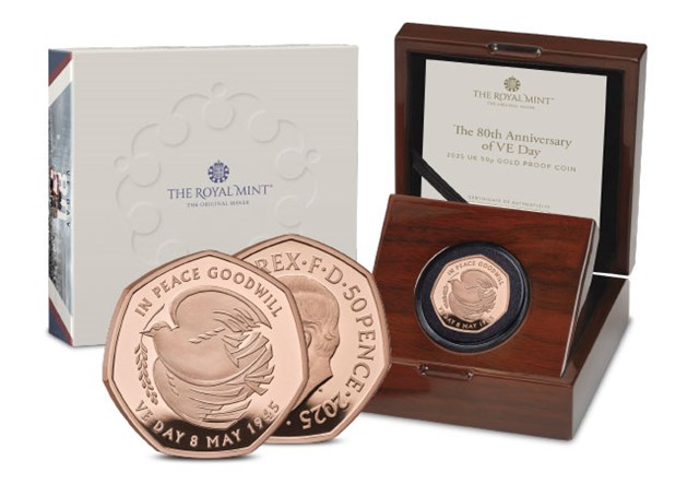 2025 80Th Anniversary Of VE Day 50P Product Images DN 18
