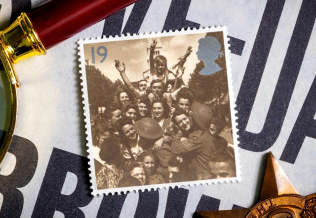 VE Day Stamp Lifestyle