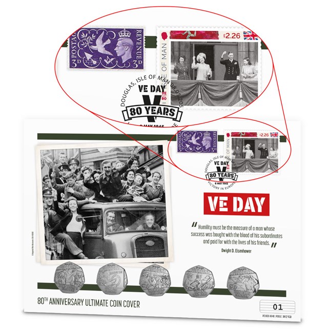 DN 2025 VE Day 50P Ultimate Covers Collection Email Images 1