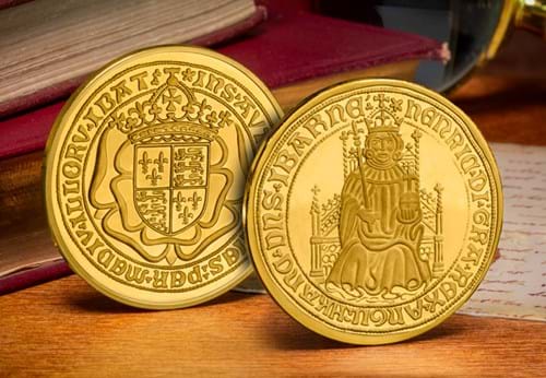 Gold Replica Coins Henry VII Lifestyle Obv Rev