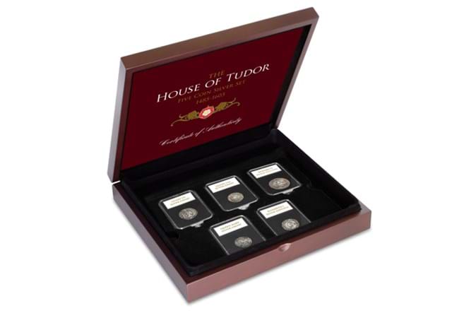 House Of Tudor Silver Set Box Shot