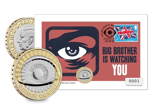 George Orwell BU £2 Cover CL 5