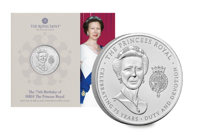 UK 2025 Princess Anne 75Th Coin Range Product Page Images (DY) 3