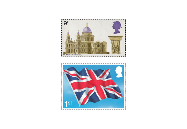 St Paul's Cathedral Cover Stamps
