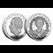 Queen Mother 125Th Birthday Cuni Proof £5 Coin Obverse Reverse