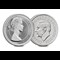 2025 UK Portraits Of A Queen Elizabeth II The First Effigy BU Silver Piedfort Gold £5 Product Images 1