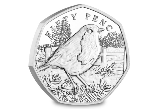 2025 Christmas Robin BU 50P Set Gate REV