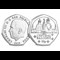Buckingham Palace BU 50P Set Central Balcony Obv Rev