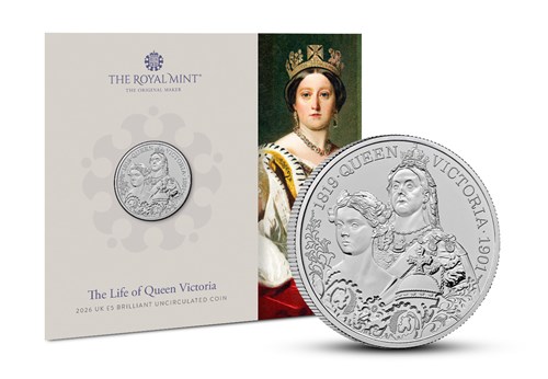 TWC UK 2025 Queen Victoria's 125Th Pack Front With Coin