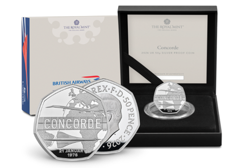 Silver Proof With Box And Case