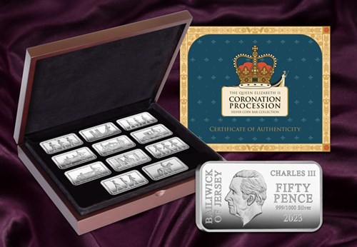 QEII Coronation Procession Silver Coin Bar Collection Product Image 650 X 450Px 2