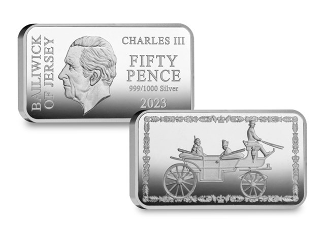 2023 Coronation Procession Ingots Carriage Of Colonial Rulers Obv Rev