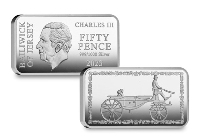 2023 Coronation Procession Ingots Carriage Of The Prince And Princess Obv Rev