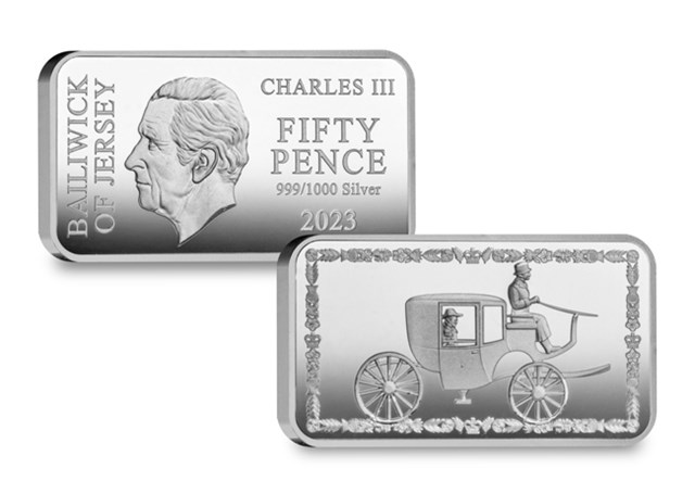 2023 Coronation Procession Ingots Carriage Sir Winston Churchill Obv Rev