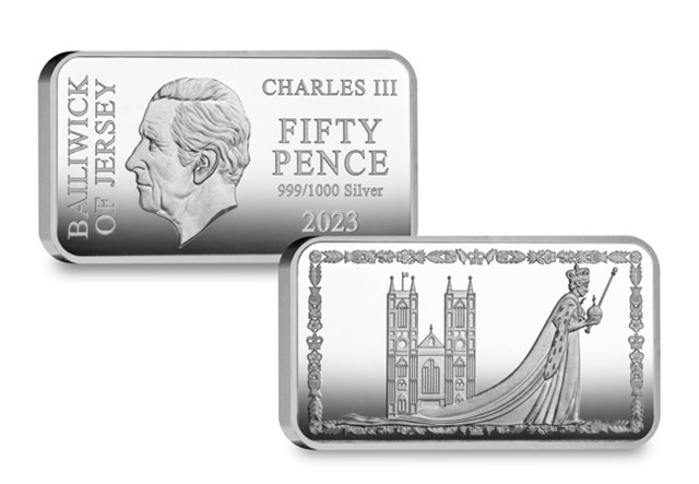 2023 Coronation Procession Ingots The Queen Leaves Obv Rev