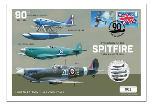 Spitfire Silver £5 Cover Product Images CL 1