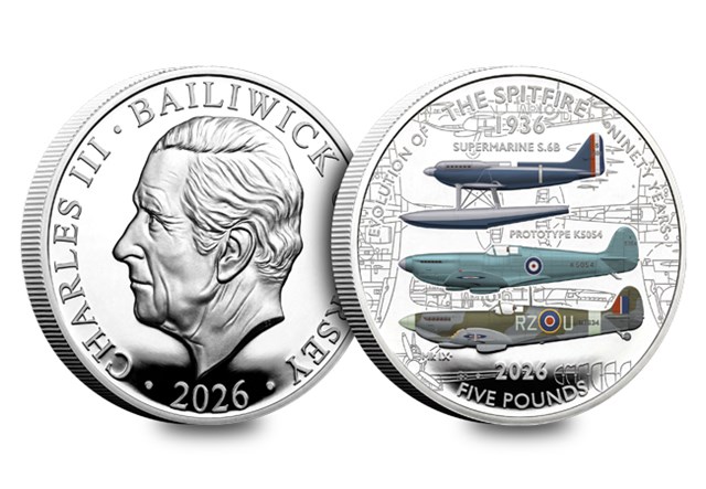 Spitfire Silver £5 Cover Product Images CL 2