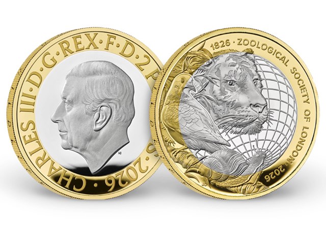 ZSL 2 Pound Coin Images AT 7