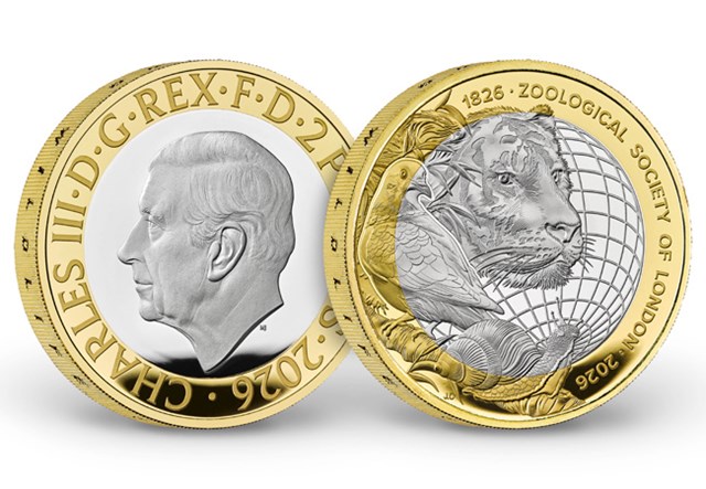 ZSL 2 Pound Coin Images AT 10