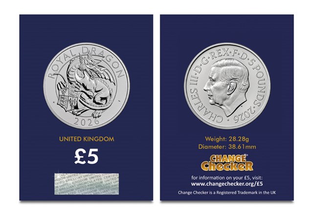 The Royal Dragon 5 Pound Coin Images 7