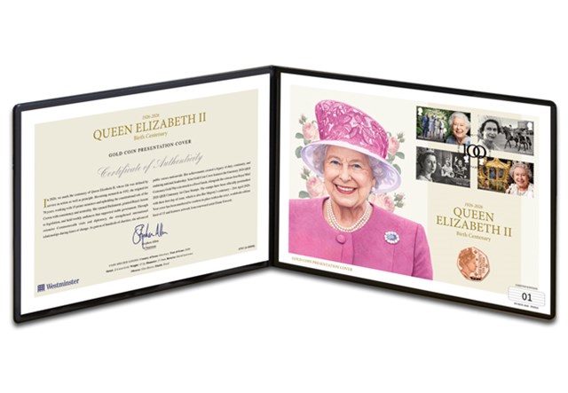 QEII Gold 50P Cover Images CL 2