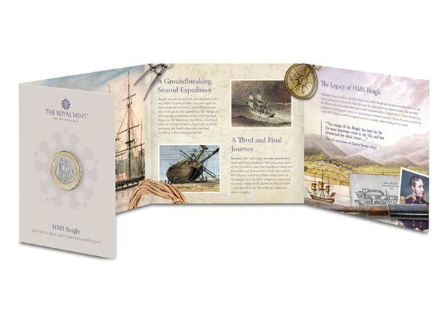 HMS Beagle 2 Pound Images 4