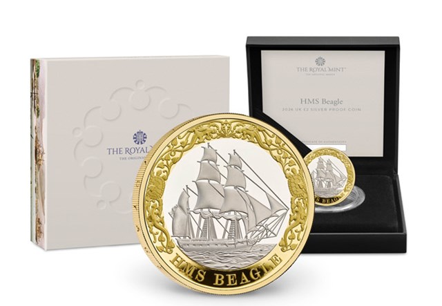HMS Beagle 2 Pound Images 5