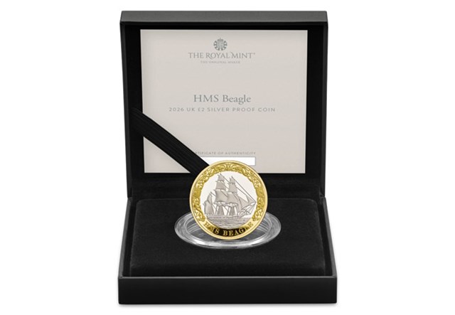 HMS Beagle 2 Pound Images 7