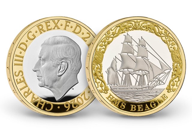 HMS Beagle 2 Pound Images 6