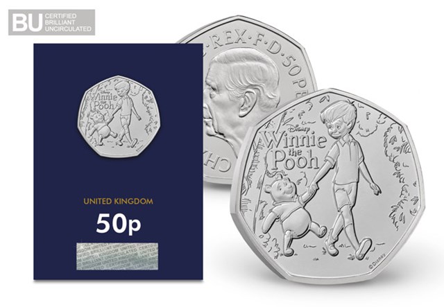 Winnie The Pooh 50P Coin Images AT 15