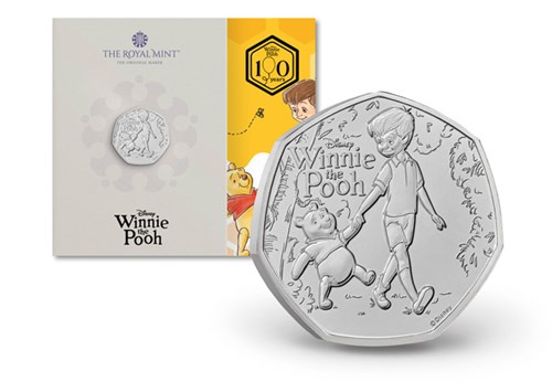 Winnie The Pooh 50P Coin Images AT 1