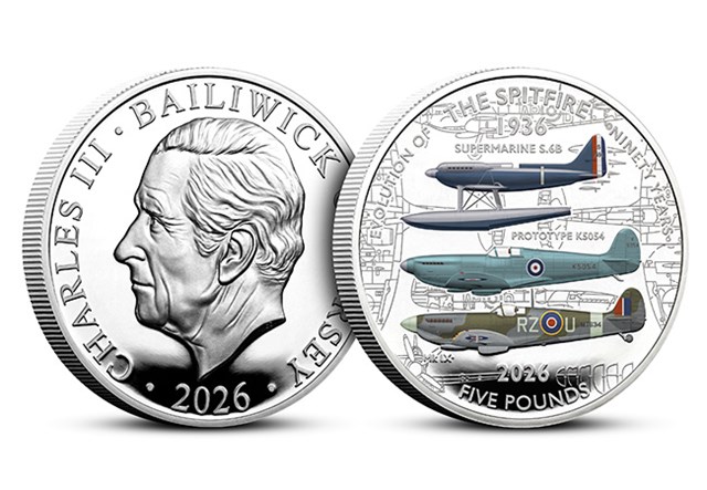 2026 Spitfire £5 Silvers OBV REV 650X450