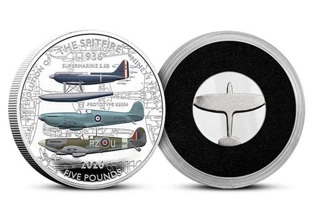 2026 Spitfire £5 And Spitfire Medal 650X450 (1)