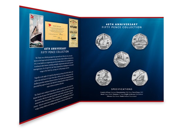2025 Titanic BU 50Ps Pack