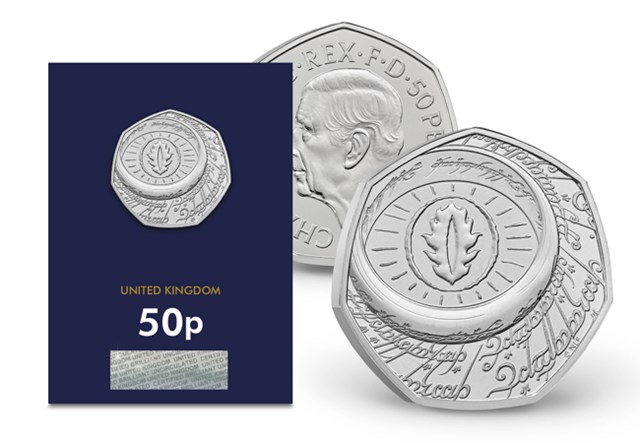 Lord Of The Rings 50P Coin Images AT 13
