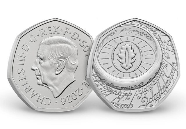 Lord Of The Rings 50P Coin Images AT 12